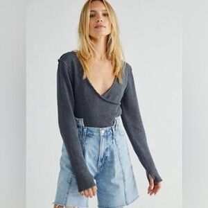 Free People Like A Boss Tee        Sz M